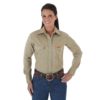 Wrangler FR Long Sleeve Shirt - Khaki