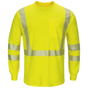 HI-VISIBILITY LIGHTWEIGHT LONG SLEEVE T-SHIRT WITH INSECT SHIELD