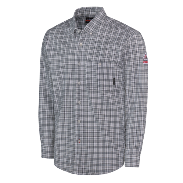 FR FLEX KNIT BUTTON DOWN SHIRT