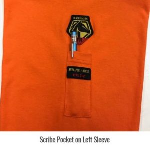 FR Cotton Long-Sleeve T-Shirt, Safety Orange