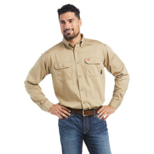 FR Solid Work Shirt