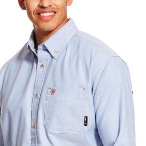 FR Solid Twill DuraStretch Work Shirt