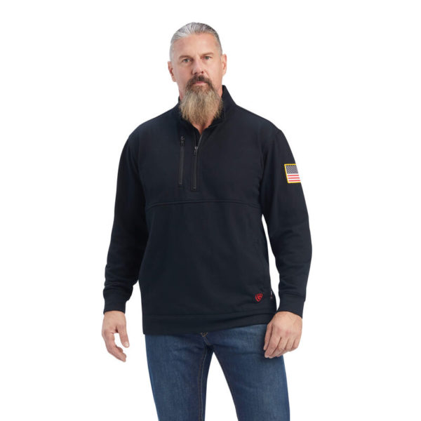 FR Durastrech Fleece 1/2 Zip Job Shirt