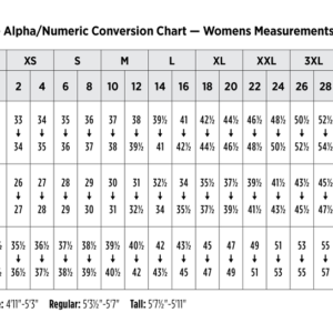 Bulwark Womens Jean Size Chart