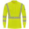 MEN'S HI-VISIBILITY LIGHTWEIGHT LONG SLEEVE HENLEY