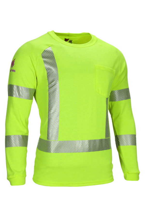 DRIFIRE FR HELIX LONG SLEEVE HI-VIS T-SHIRT