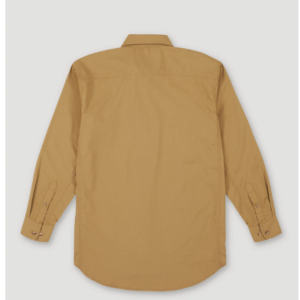 FLAME RESISTANT TWILL SOLID WORK SHIRT IN KHAKI